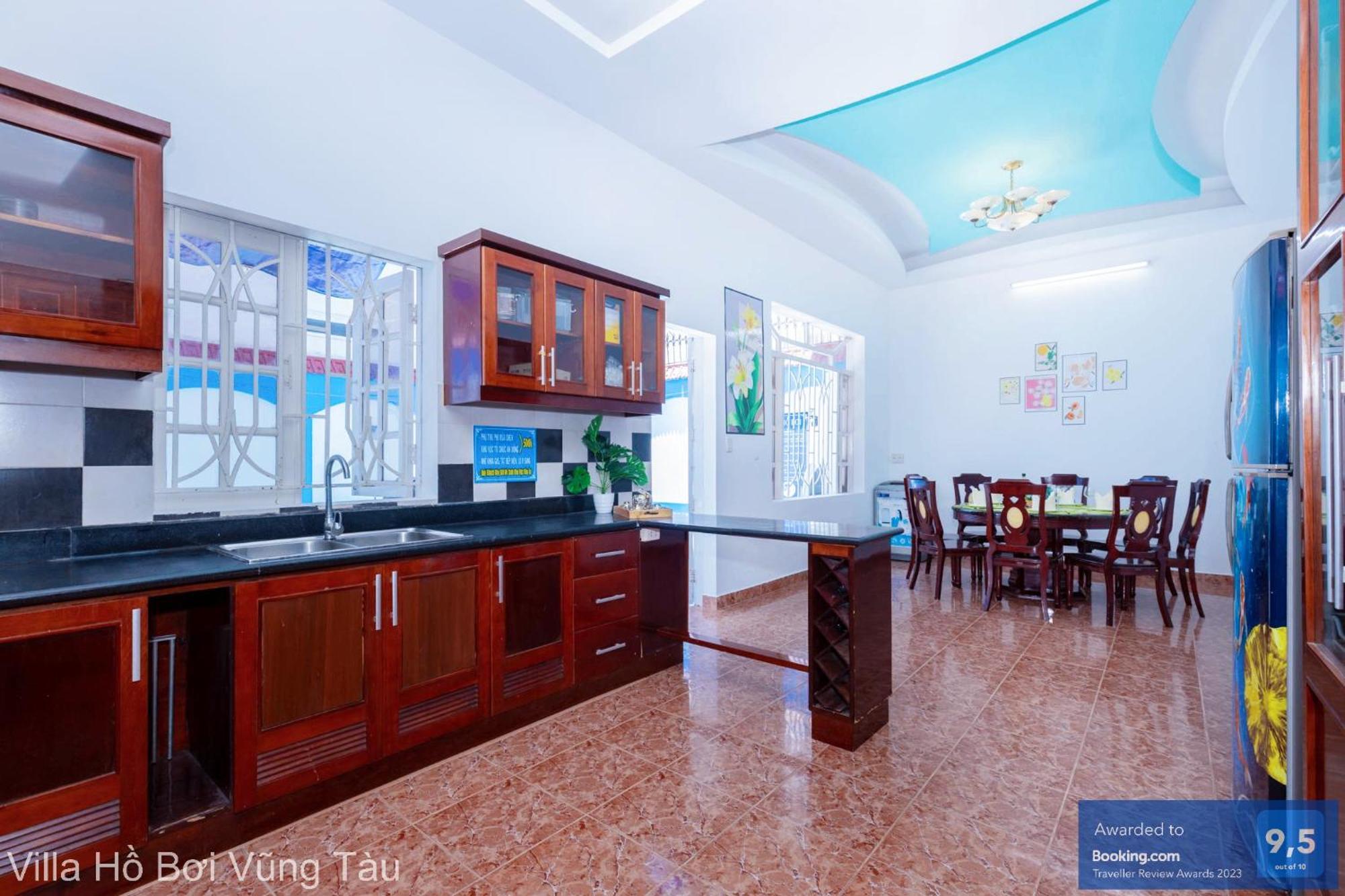 וונג טאו Villa San Vuon Gan Bien Bai Sau - Free Bida - Dan Karaoke מראה חיצוני תמונה