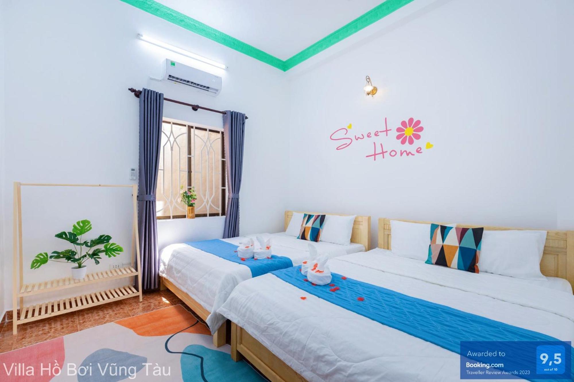 וונג טאו Villa San Vuon Gan Bien Bai Sau - Free Bida - Dan Karaoke מראה חיצוני תמונה