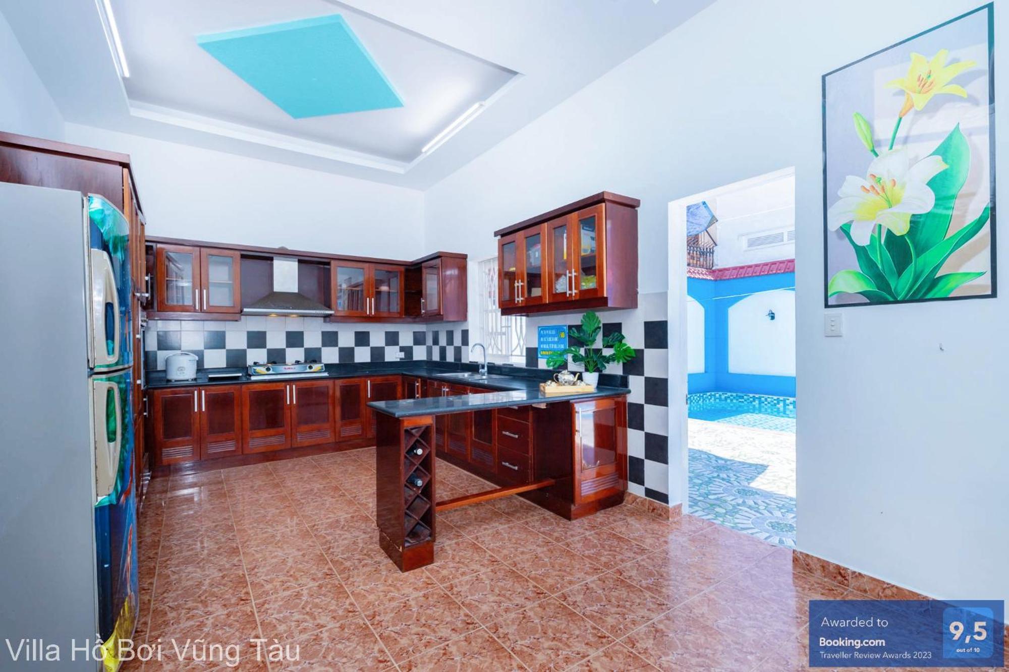 וונג טאו Villa San Vuon Gan Bien Bai Sau - Free Bida - Dan Karaoke מראה חיצוני תמונה